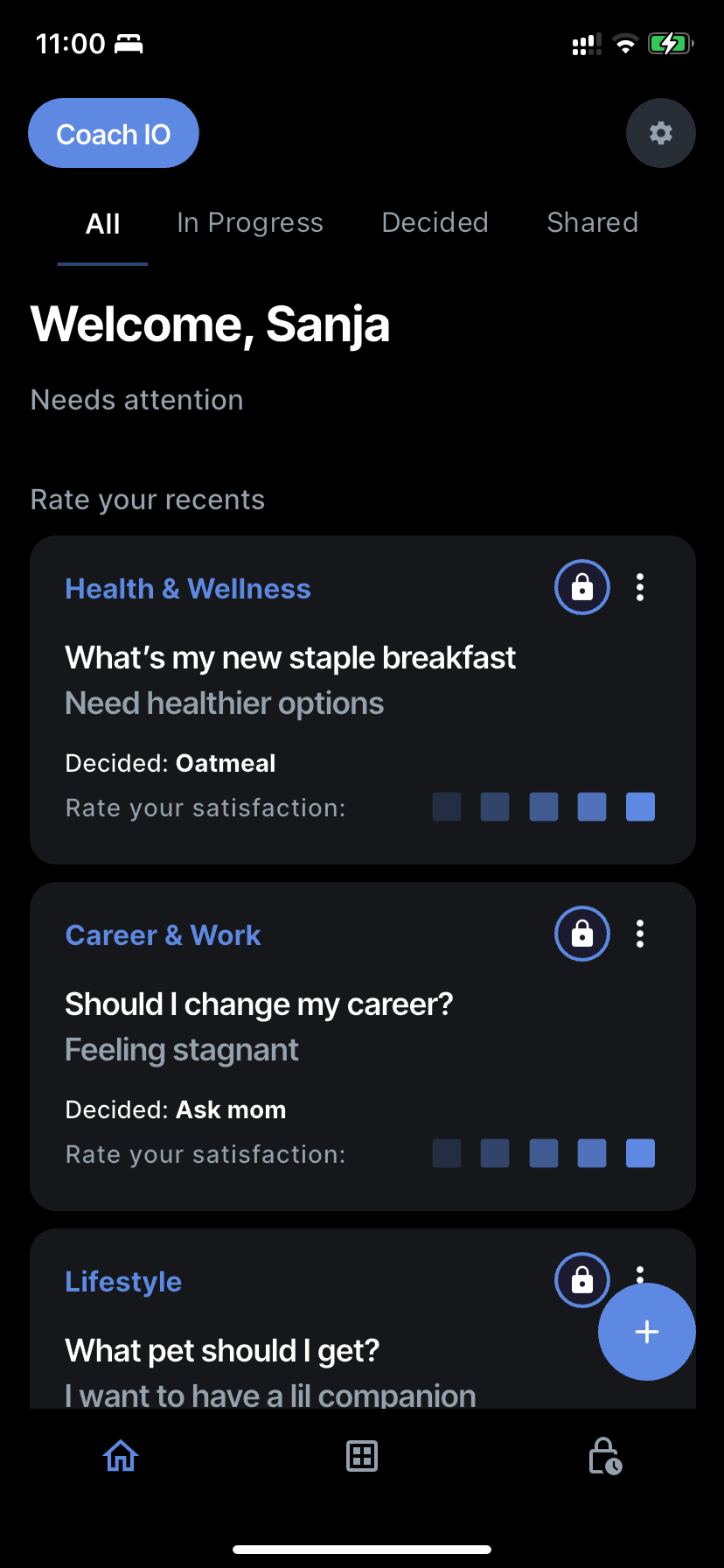 Decision IO home