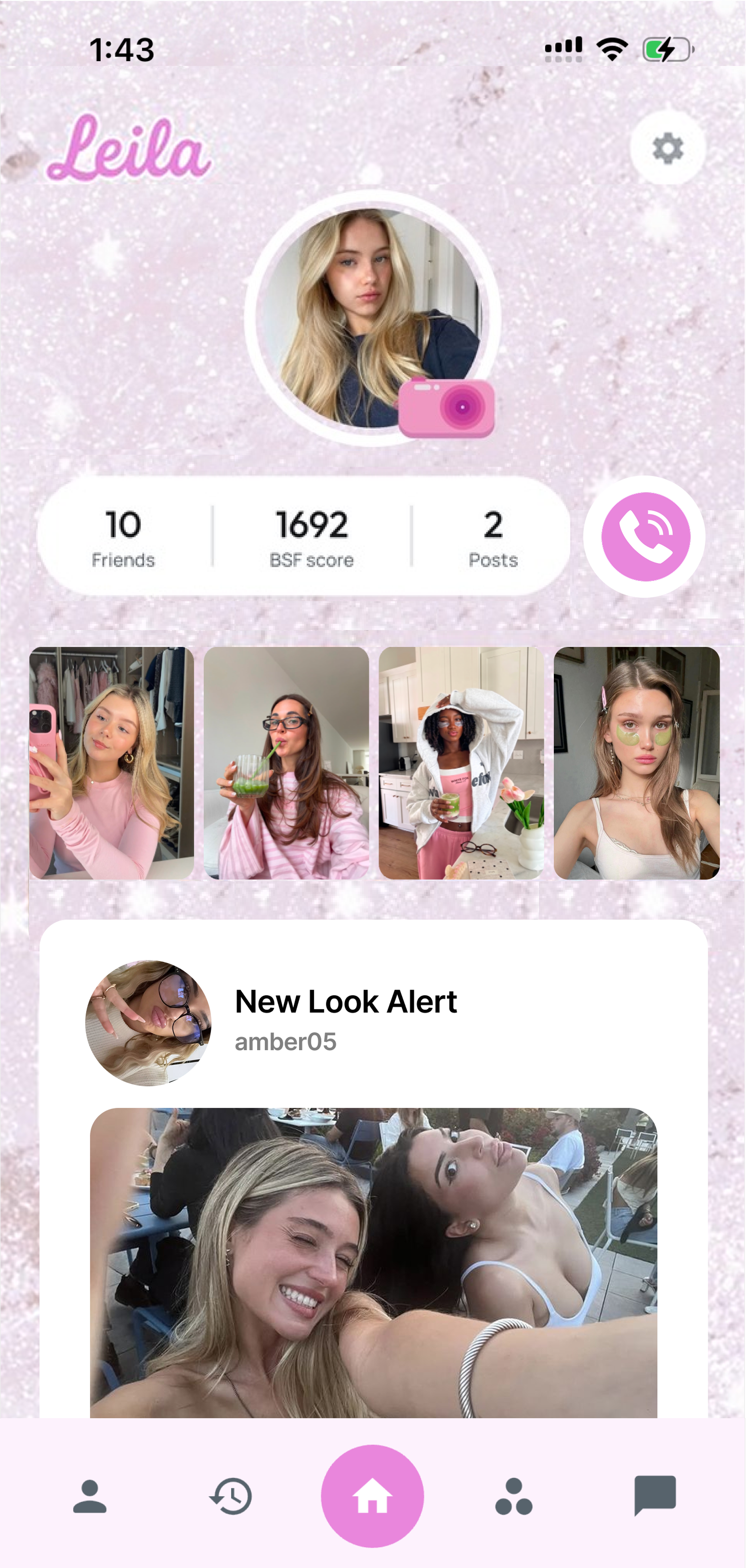 Leila home feed